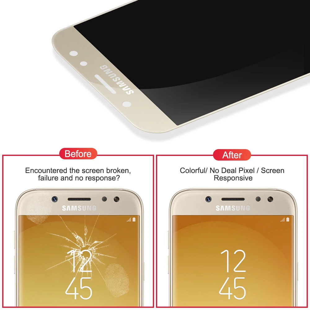 Для samsung Galaxy J7 Pro 2017 J730 SM J730F J730FM DS J730GM ЖК дисплей + сенсорный экран дигитайзер в