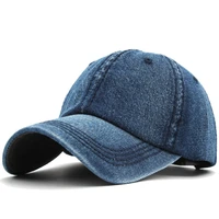 women baseball caps hats for men denim jeans band snapback caps plain bone jeans hat men casual dad cap hat