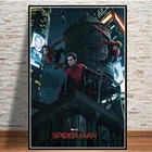 Постеры и принты героев фильма Marvel Человек-паук, HD Картина на холсте без дороги, для украшения комнаты