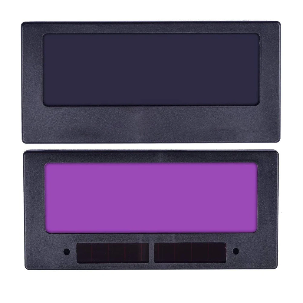 

2PCS Welding Filter Lens Mask Lens Automation Filter Shade Eyes Lens Solar Auto Darkening Helmet Eye Mask and welding helmet