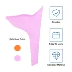 Новый дизайн, женский писсуар для путешествий, кемпинга, портативный женский писсуар, мягкое Силиконовое устройство для мочеиспускания, стоячий и писсуар