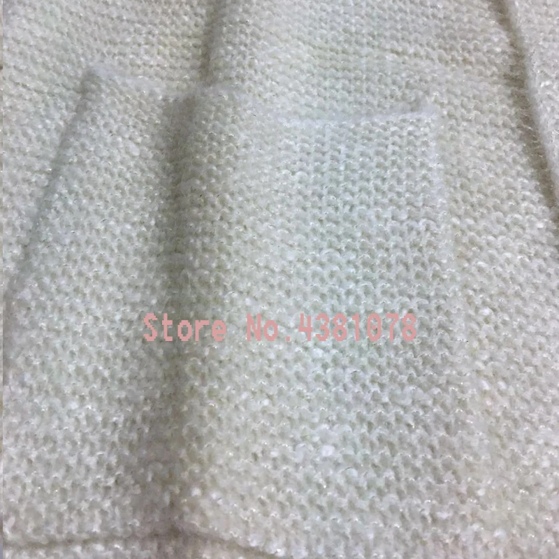 Французский демисезонный Белый Универсальный вязаный кардиган с длинными