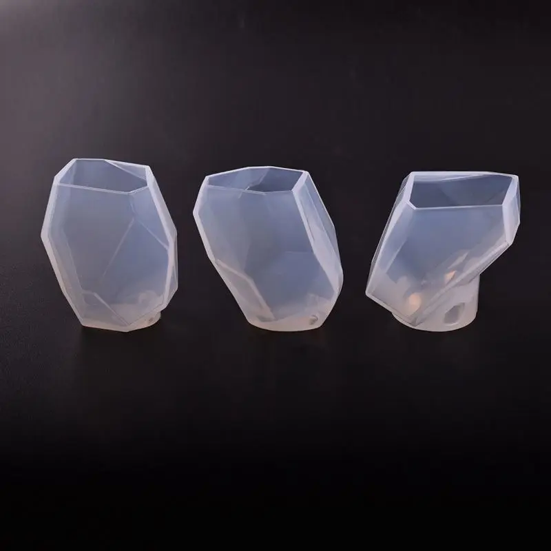 

3x Transparent Silicone Mould Dried Flower Resin Decorative Craft DIY stone Mold cutting shape Type epoxy resin molds for jewelr