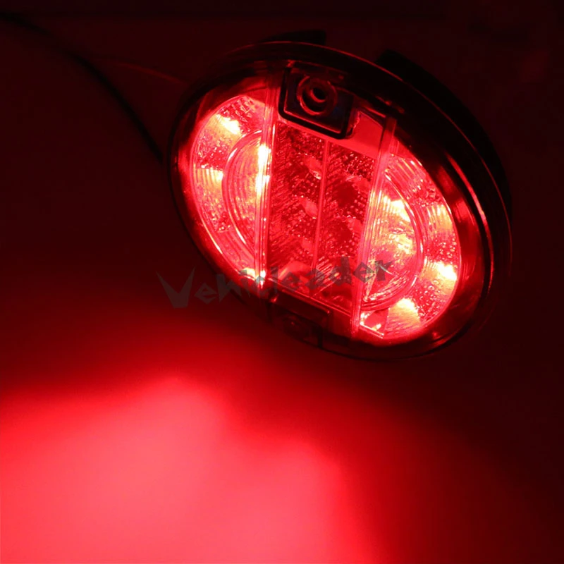 Круглый задний фонарь стоп сигнал поворотный 24 В 20 светодиодов 5 дюйма|Система