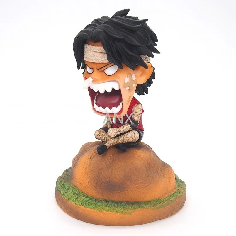 

15CM One Piece Luffy Ace Sabo Figure Action Anime Luffy's three brothers childhood Figure Toys Collection Model Toys Doll