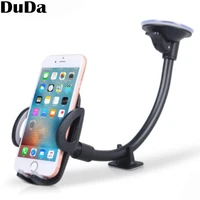 universal car phone holder dashboard windshield stand cellphone accessories long arm suction cup mount stand for xiaomi iphone x