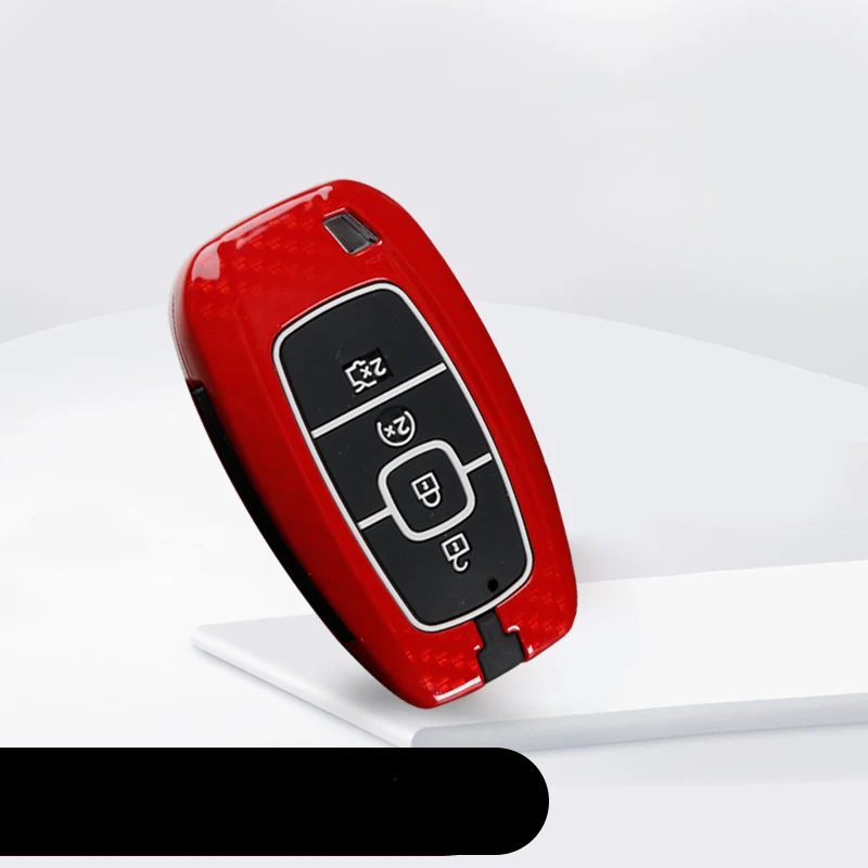 Чехол для автомобильного ключа из углеродного силикона Ford Fusion Mustang Explorer F150 EcoSport