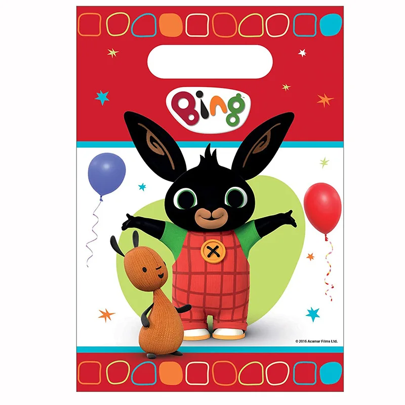 Одноразовая посуда Bing Rabbit для вечеринки праздничные украшения на день рождения