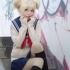 2022 Косплей химико Тога для девочек Матросская Униформа Высокие Школьные свитшоты кардиган нейлоновые костюмы на Хэллоуин для женщин карнавальвечерние