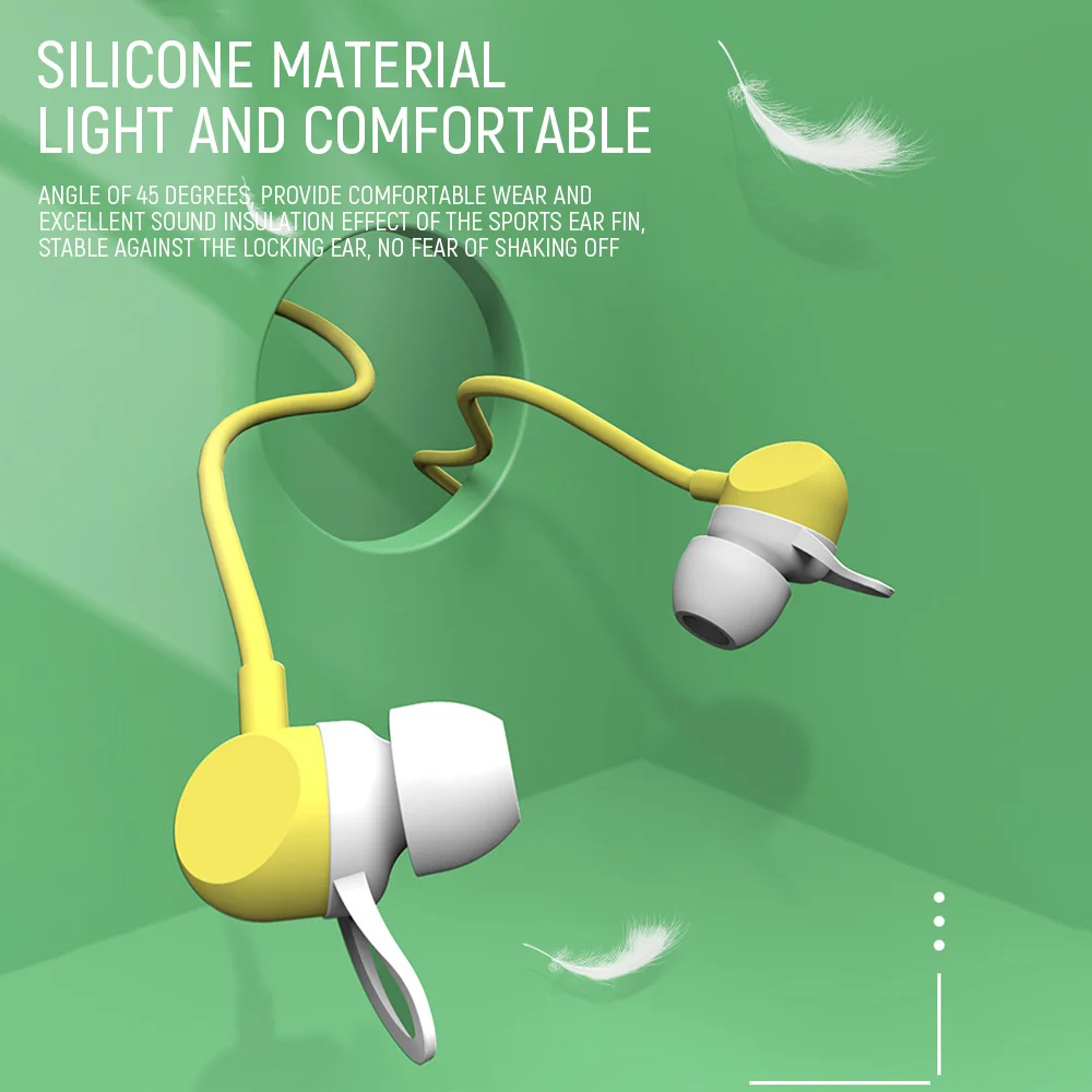 Беспроводные Bluetooth наушники с шейным ободом и микрофоном магнитная качественная