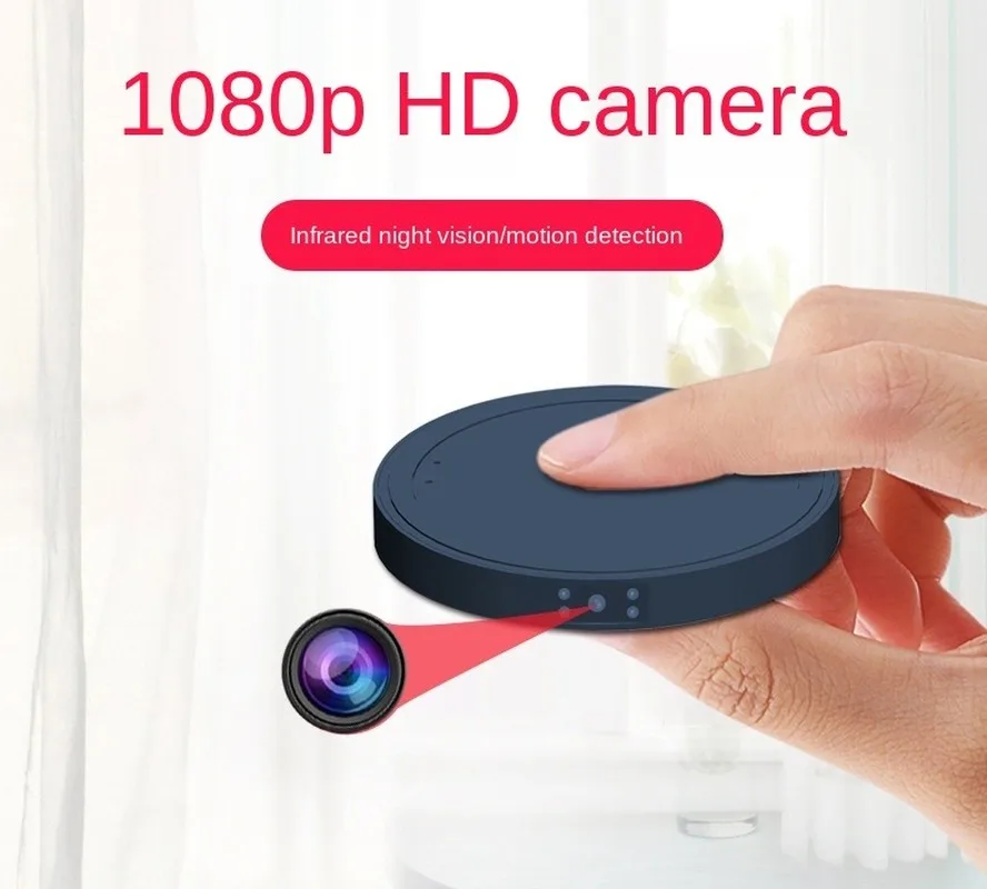 

1080P HD Mini Camera Infrared Night Vision Function Long-lasting Motion Detection Smart Wifi Camera Charging and Recording