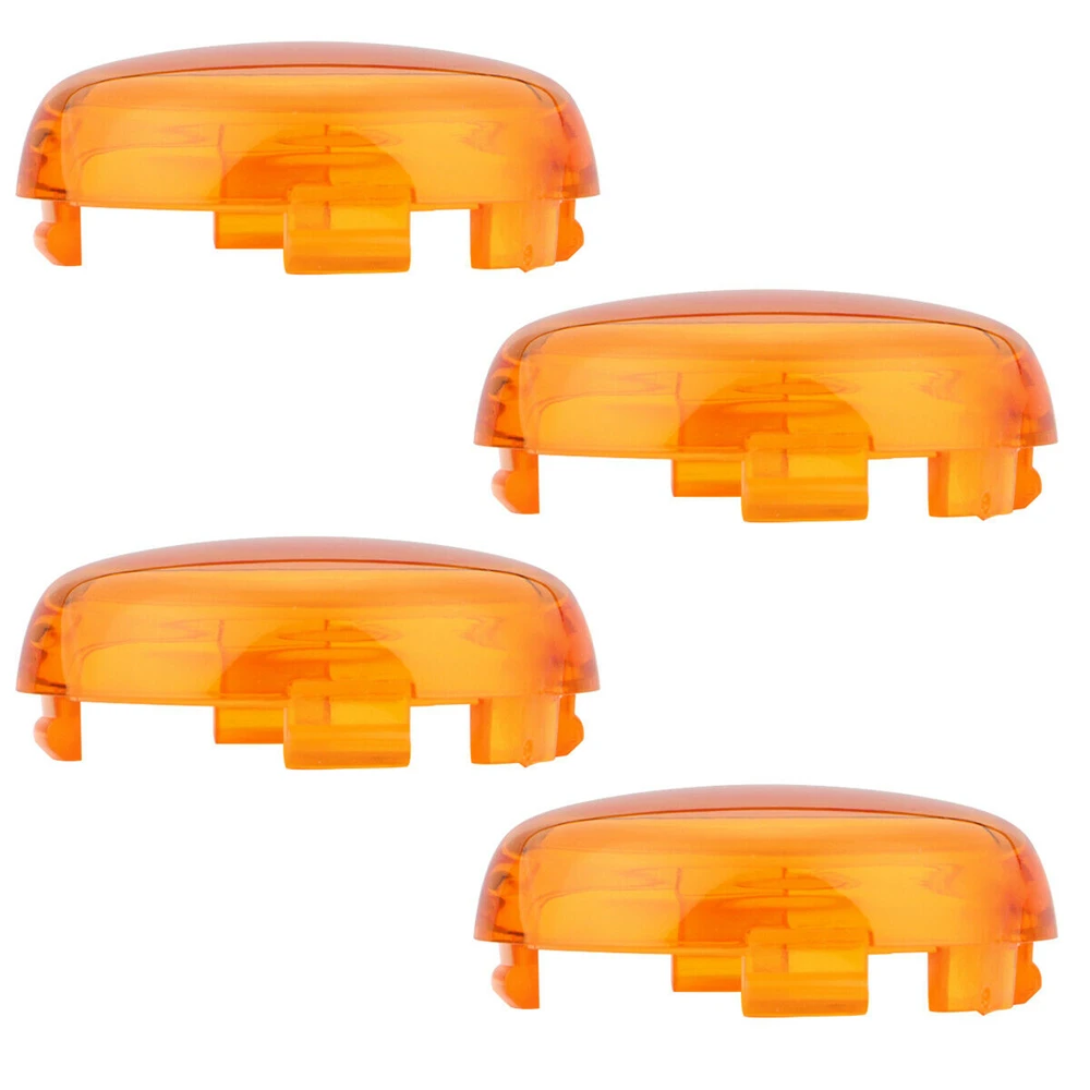 

2pcs Latest Turn Signal Light Cover Lens for Harley Dyna Sportster V-Rod Red