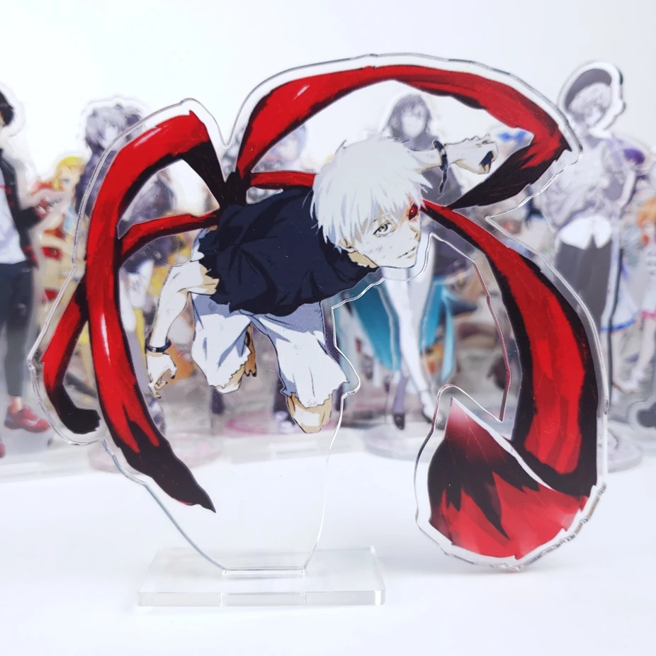 Аниме Токийский Гуль канеки Кен тука киришима фигурка на акриловой подставке