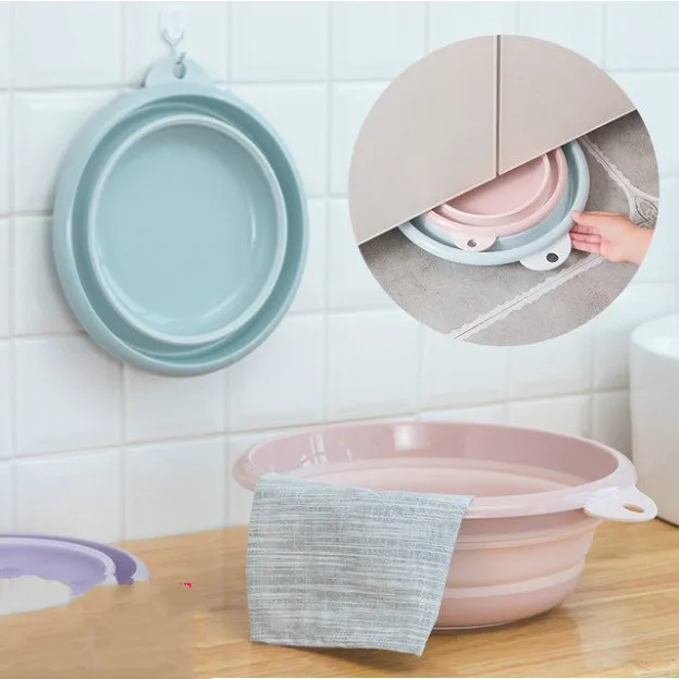 

Basin Folding Bucket Camping Supplies Folding Laundry Tub Pedicure Bath Folding Basin Folding Laundry Tub Camping Supplies