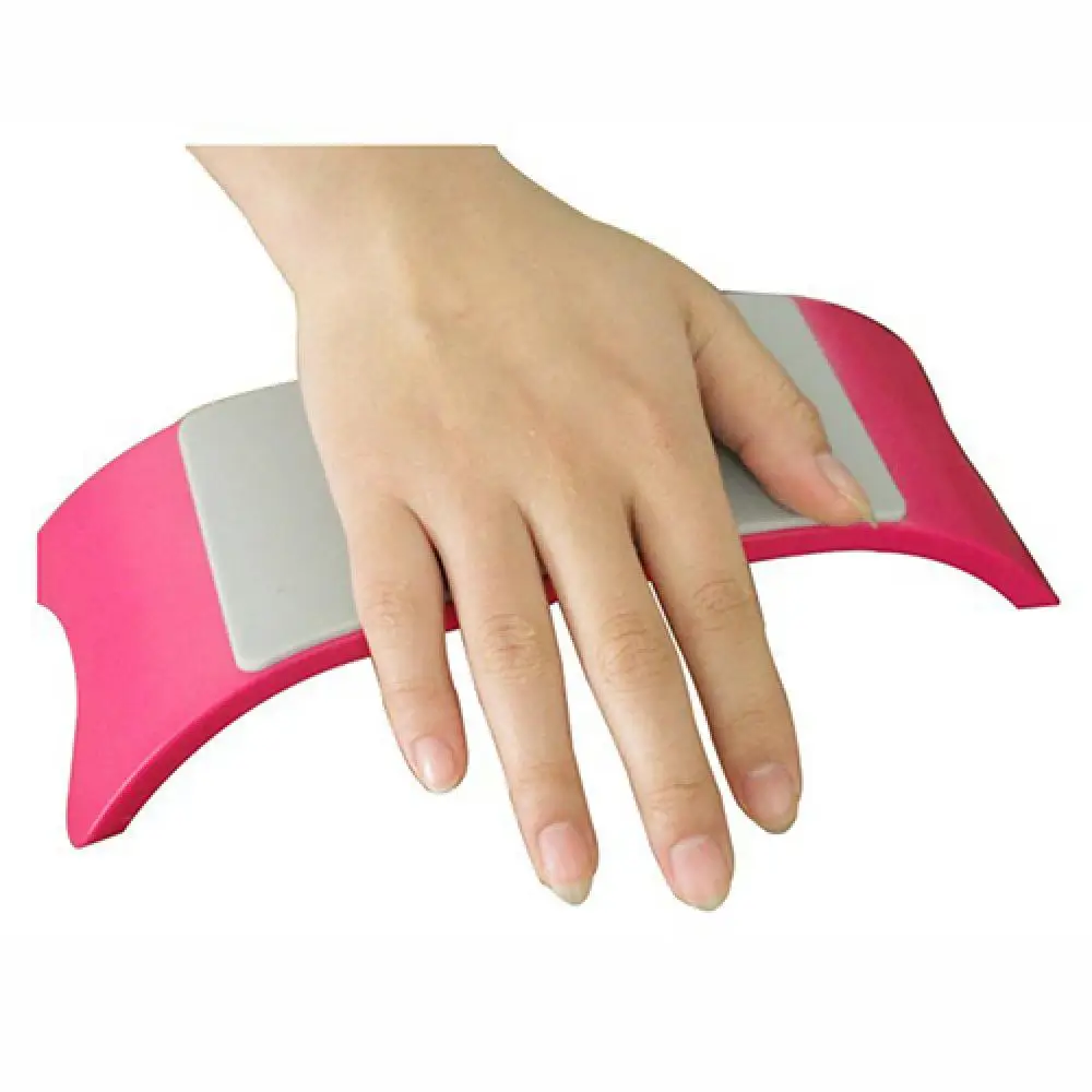 

Dropshipping Plastic Silicone Nail Art Cushion Pillow Hand Holder Nail Arm Rest Manicure Tool
