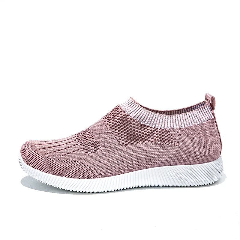 

Shoes Woman 2021 Spring Summer Women Sneakers Breathable Mesh Shoes Woman Outdoor Slip on Casual Women Flats Zapatos De Mujer