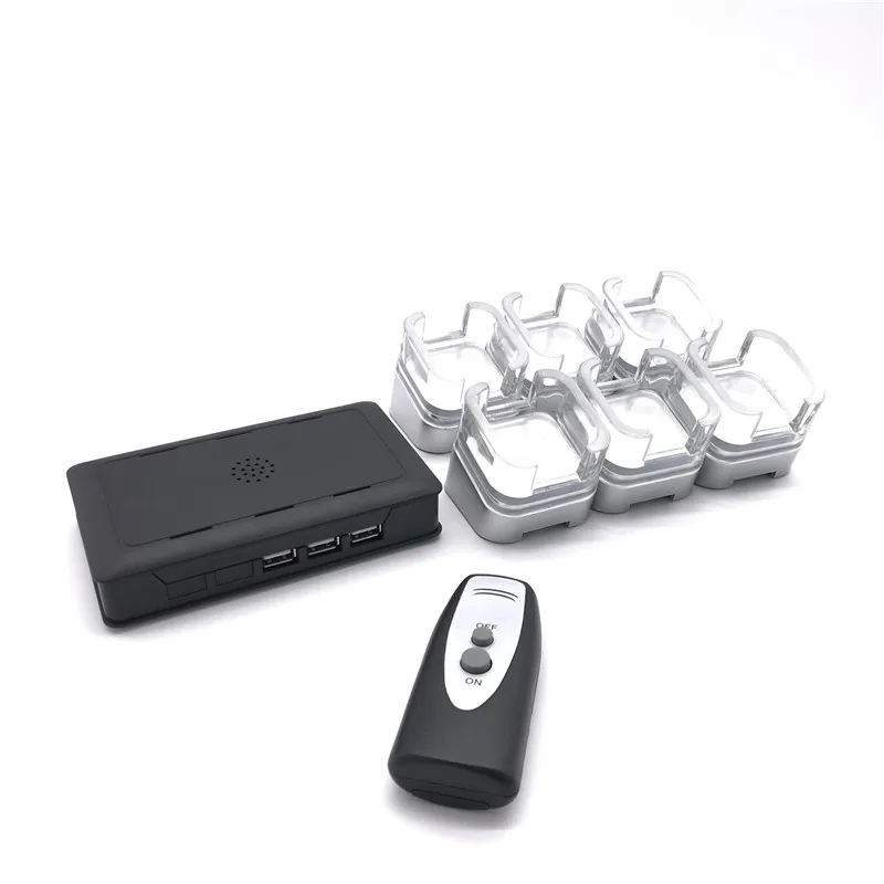 Универсальный мобильный дисплей с 6 портами система сигнализации пульт