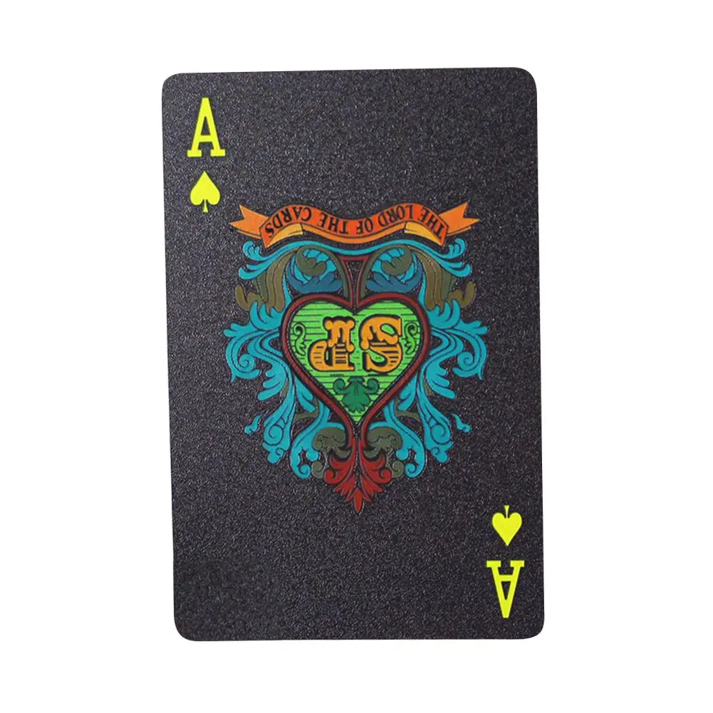 

Texas Holdem Waterproof Plastic Playing Card Game Poker Cards Waterproof And Dull Polish Board Games