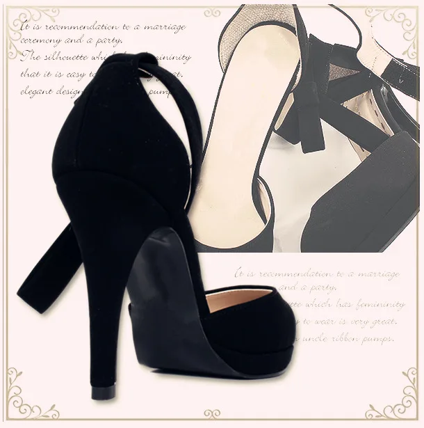 

Thin heel round head high heel shoes 2021 new suede bow sweet beauty single shoes button strap sexy women's shoes