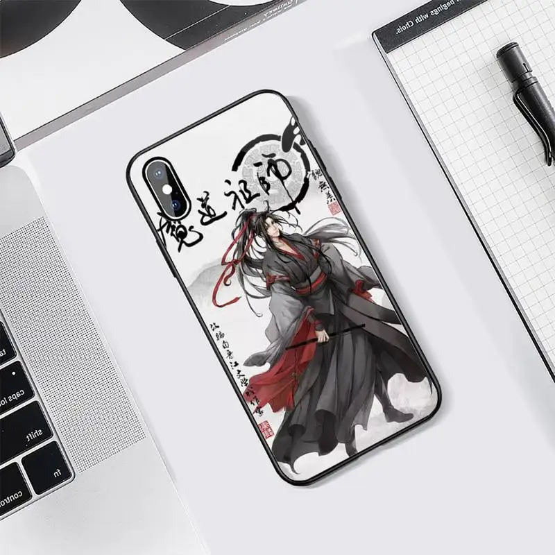 

Mo Dao Zu Shi Phone Case Tempered glass For iphone Samsung S note 7 8 9 10 11 12 X XS XR MAX edge e plus pro