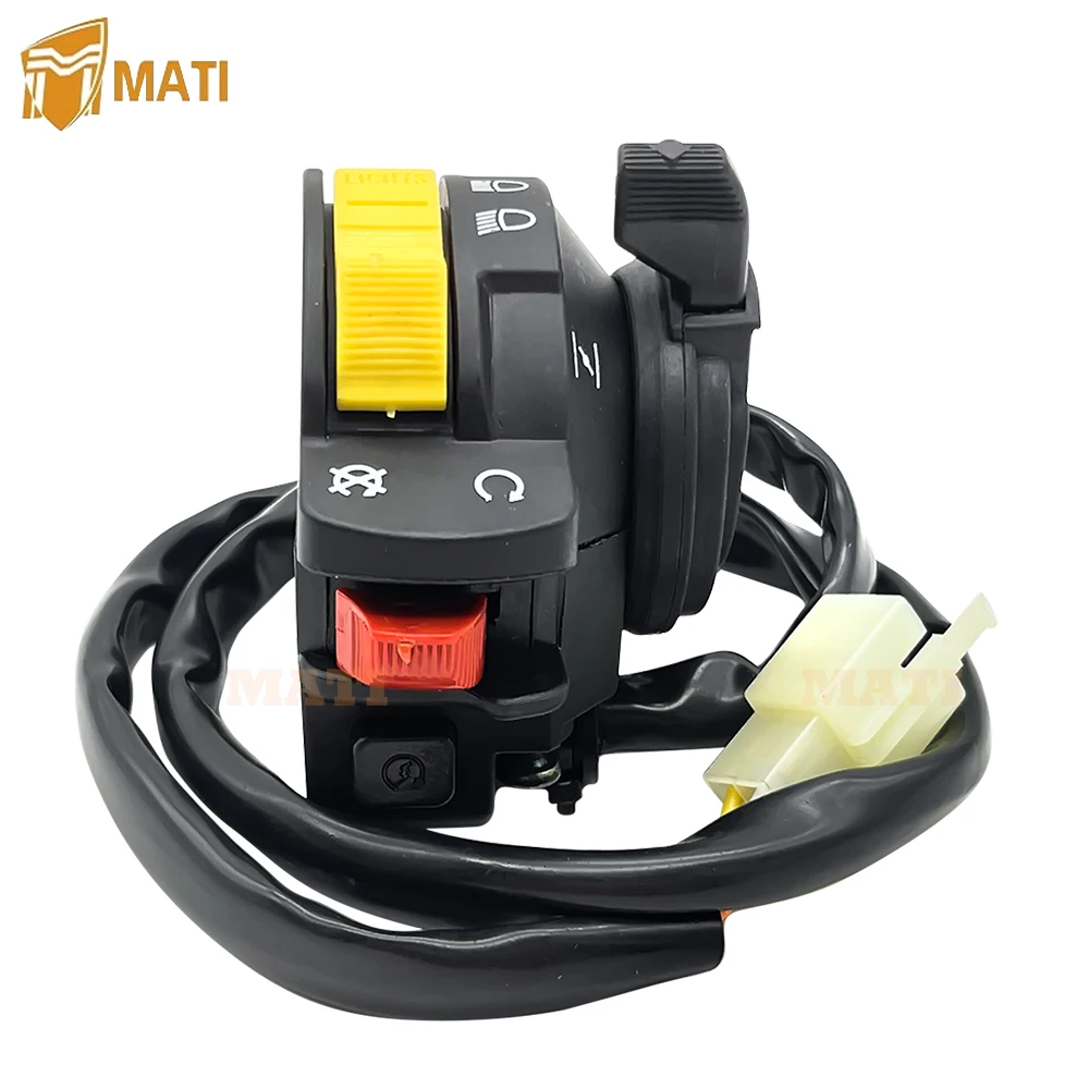 Левый переключатель на руль старт стоп фара для Arctic Cat ATV 250 300 400 500 Bearcat 454 Excpet