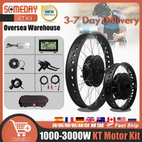 someday fat tire electric bike kit 1000w 1500w 3000w rear wheel hub motor 20 26 inch 170mm 190mm for snow ebike conversion kit