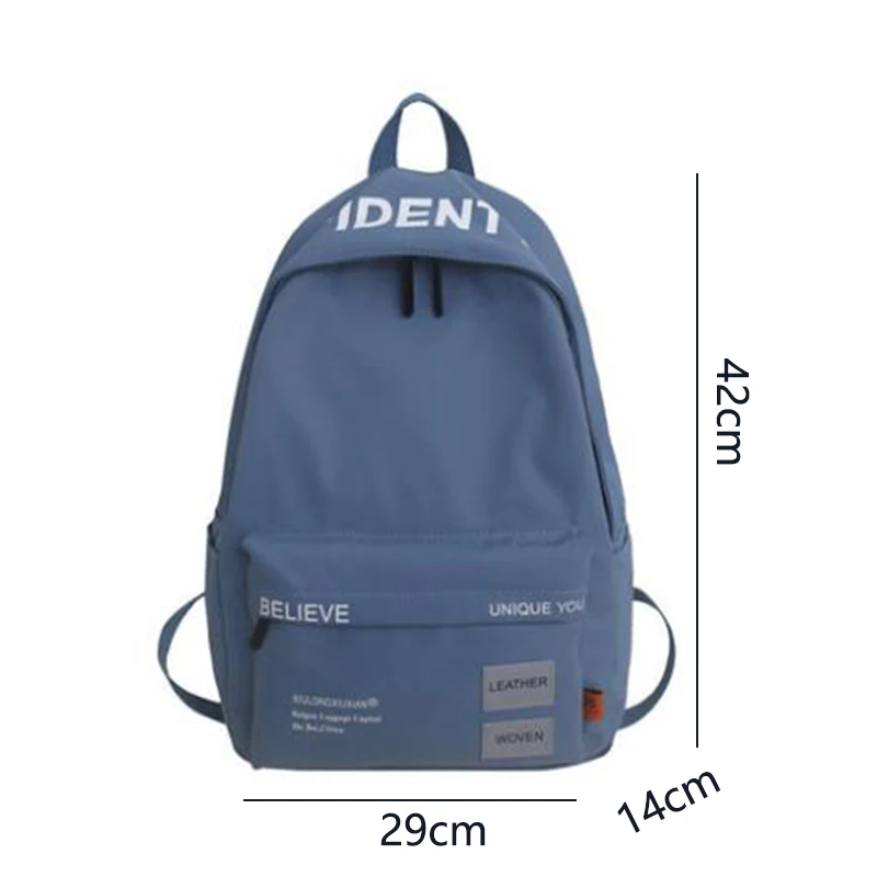 2020 Women School Backpack Student School Bags for Teenage Girls boy Satchel Bookbag Teen High Schoolbag Bagpack men
