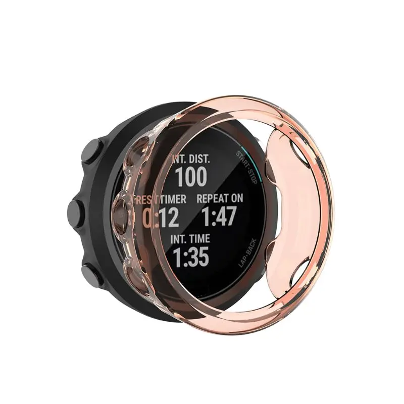 Мягкий ультратонкий защитный чехол из ТПУ силиконовый для Garmin swim2 аксессуары