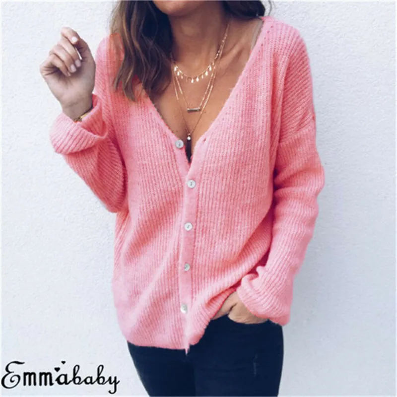 Женский свитер большого размера с V-образным вырезом ажурный мягкий теплый