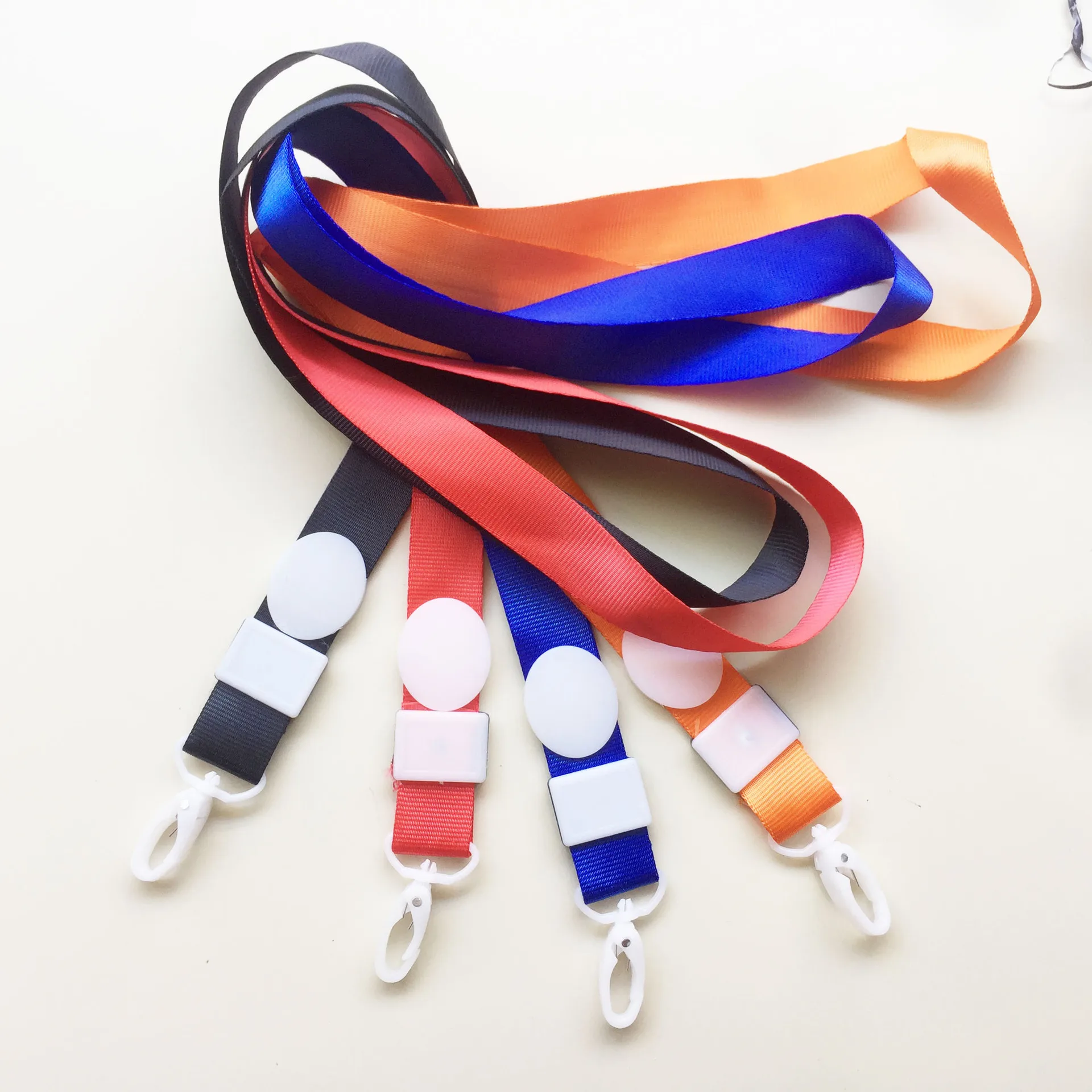 

1pcs 2.0cm Plastic Hook Exhibition Brand Badg Lanyard Office Certificate ID Strap Pass Badge Case Work Lanyard Guest Card Holder