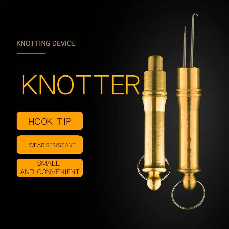 Mammy латунная леска с узелком для завязывания можно выбрать иглу двойной