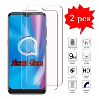 2 1pcs glass for alcatel 3x 3l 3c 3 2019 2020 cover for alcatel 5039d 5034d 5026d 5052 5053 phone screen protector film hd glass
