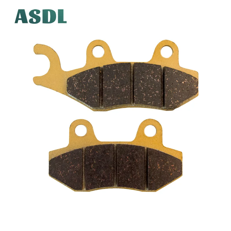 

Motorcycle Front and Rear Brake Pads For APACHE RLX 250 S/SX (Mk1) Rear disc model 170 Cheetah 2003-2005 #c
