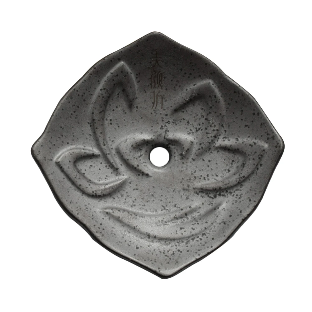 2PCS Lotus Shape Soap Dish Anti-Slip Draining Case Household Box Lotus-Shaped Container Ceramic Tray | Дом и сад