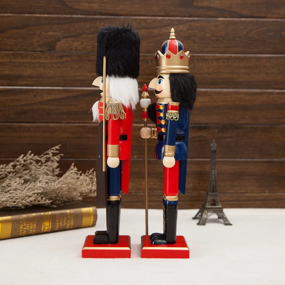 Деревянная кукла-Щелкунчик миниатюрные фигурки солдата винтажная кукла ручной