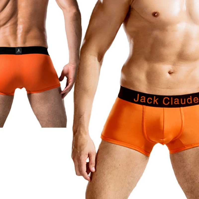 2019 горячая Распродажа мягкое Мужское нижнее белье сексуальное мужские боксеры