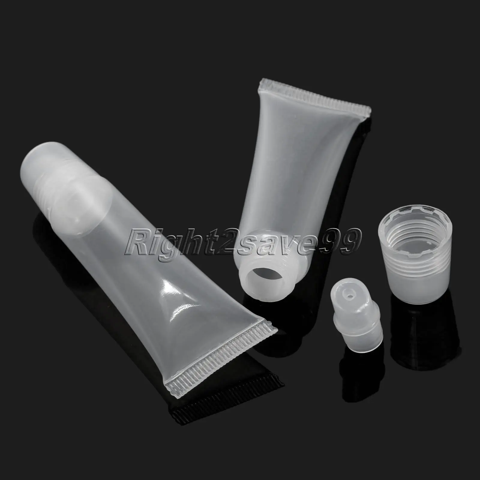 10 шт. прозрачные косметические контейнеры для блеска губ 8 мл 15 мл|empty container|empty