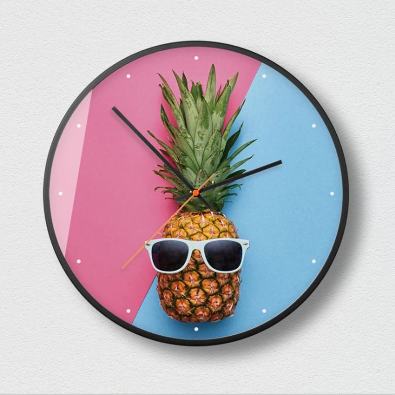 Новые Настенные часы большого размера роскошные с бесшумным механизмом