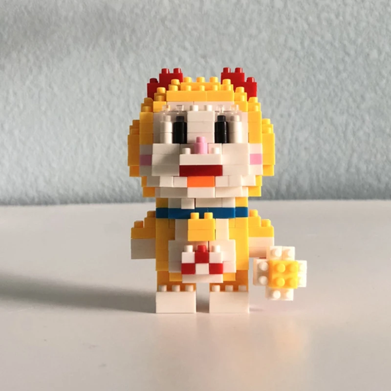 Boyu 7005 Аниме Doraemon Dorami Cat Robot Animal Pet 3D модель DIY Мини Алмазные блоки кирпичи игрушки