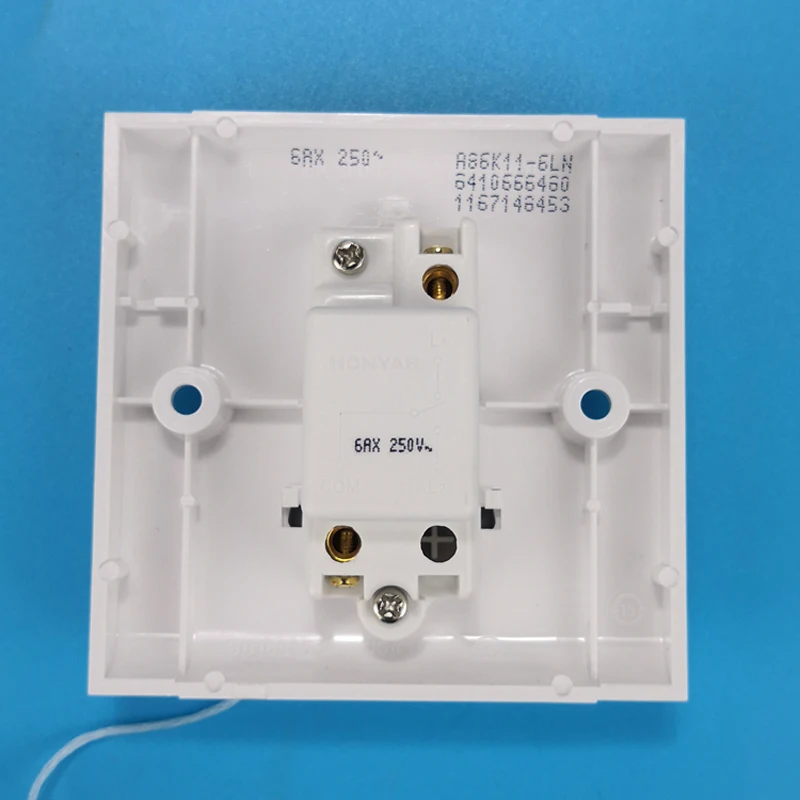 2 шт. 86 Тип переключателя с одним управлением домашний скрытый настенный