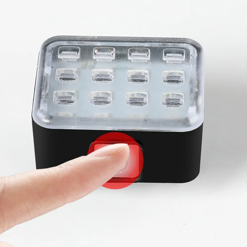 

Bicycle Tail Light MTB Bicycle Color Warning Light USB Rechargeable Cycling Light Waterproof Bicycle Light Bicycle Tail Light