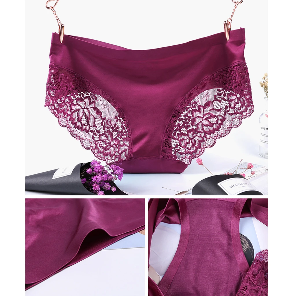 Womens Bikini Panties Underwear Lace Hipster Seamless Sexy High Cuts Briefs Panty | Женская одежда