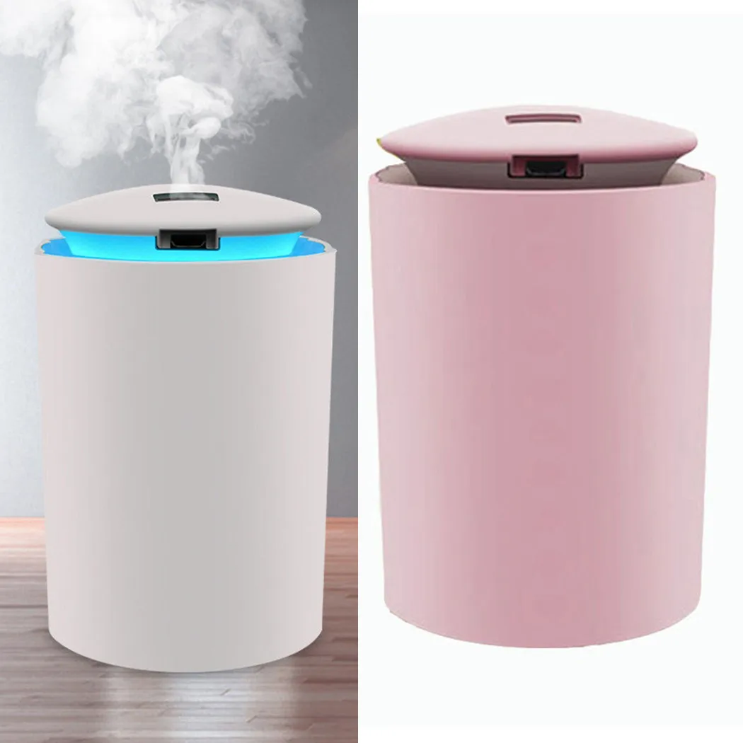 

260ml USB Mini Car Humidifier Household Mute Air Spray Ultrasonic Humidifier With LED Night Lamp Quiet Fill Diffuser For Home