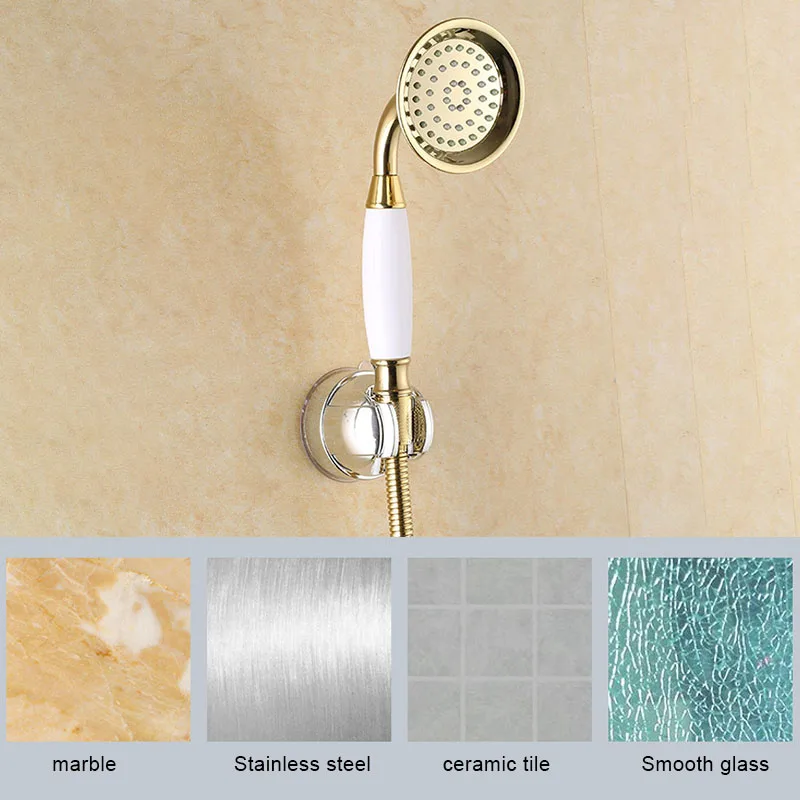 Держатель для душевой лейки вращающийся держатель с вакуумной присоской и