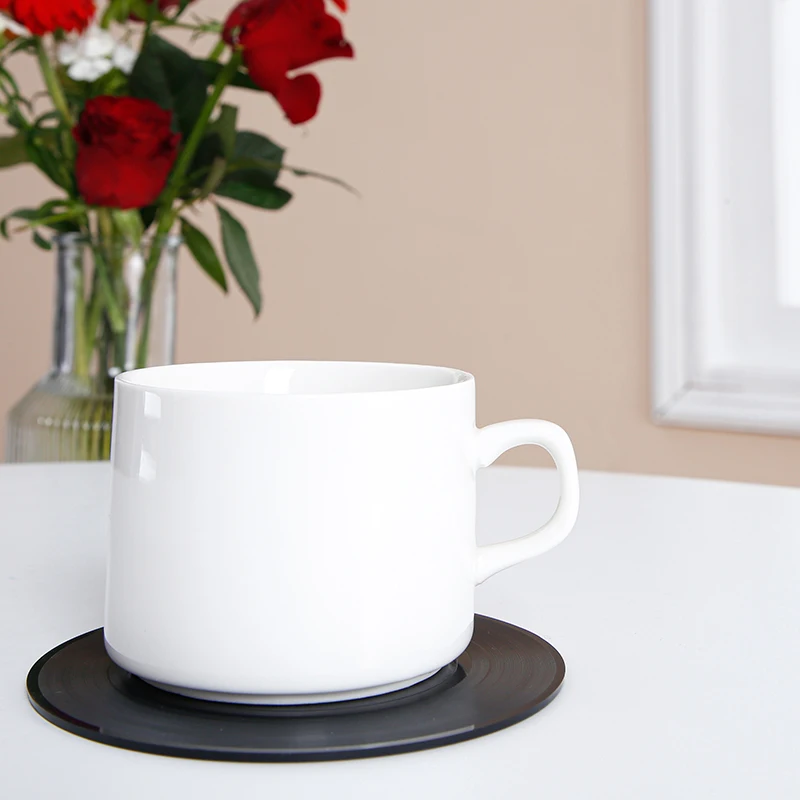 YokiSTG 6 шт. коврики для столов подставки напитков виниловые записей креативные