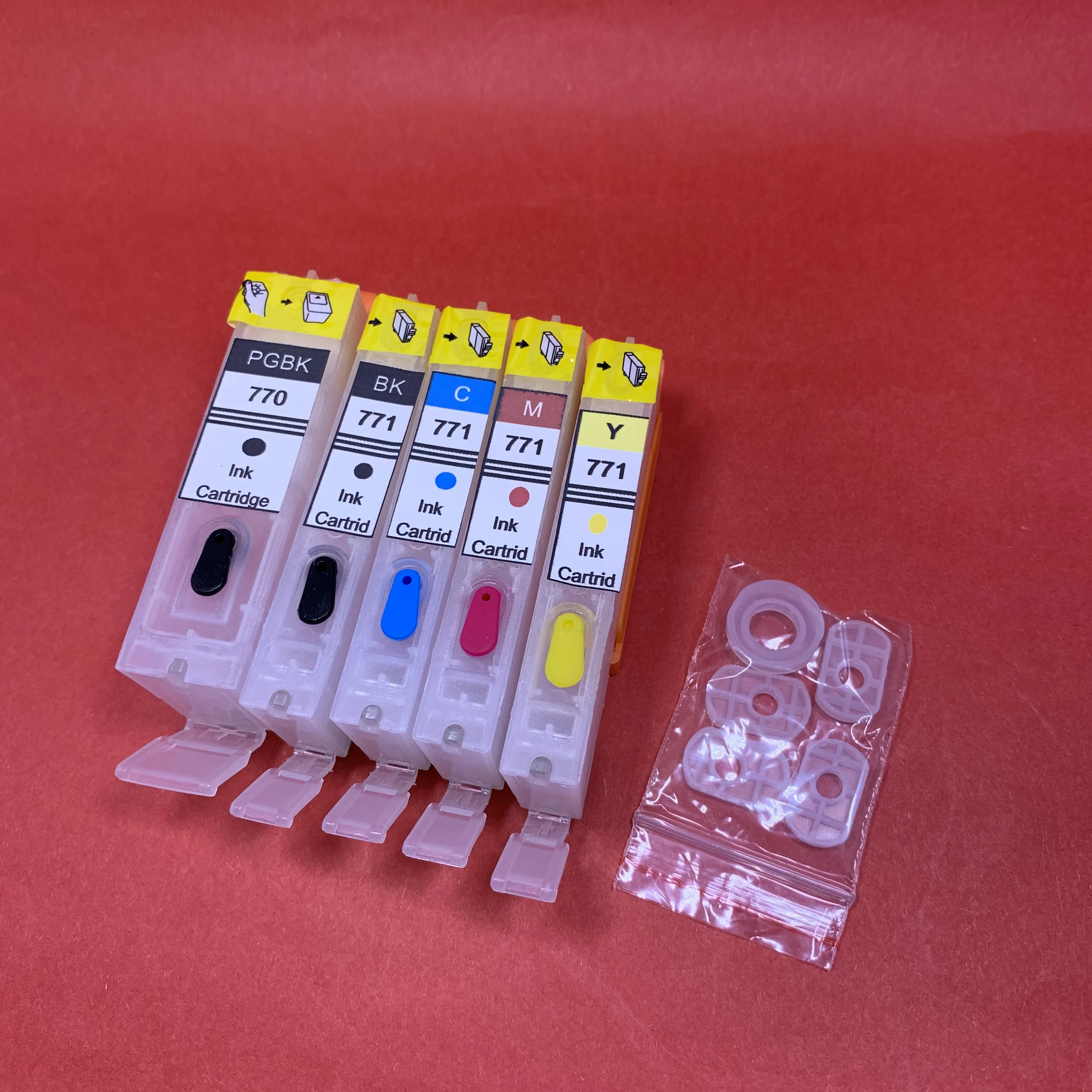 5 шт. картриджи для принтера Canon PIXMA MG5770 MG6870|ink cartridge|refillable ink cartridgesrefillable cartridges |