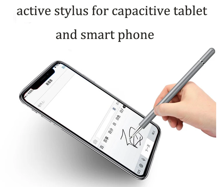 Metal stylus pen capactivite touch screen pen universal tablet pen drawing writing for android for iPad for Samsung