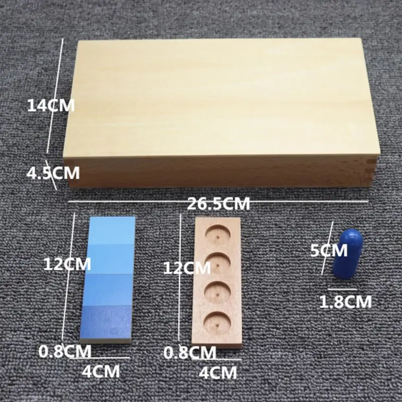

Montessori Gradient Color Similarity Sorting Matching Game Wooden Kids Educational Sensorial Toy Gifts