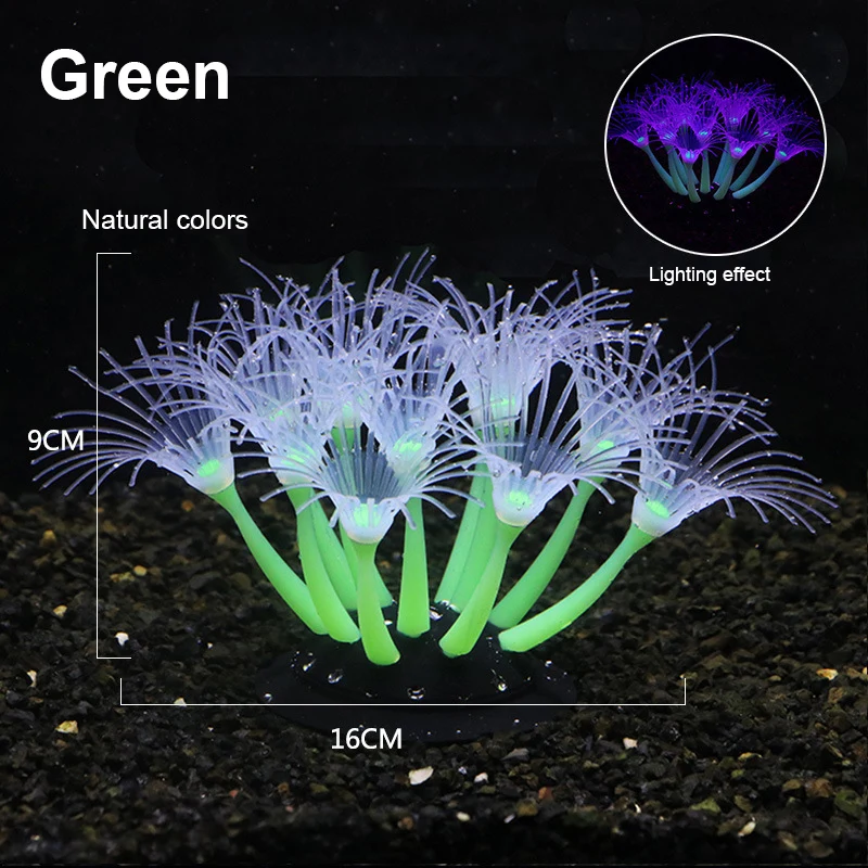 1 шт. разноцветная имитация кораллов для аквариума | Дом и сад