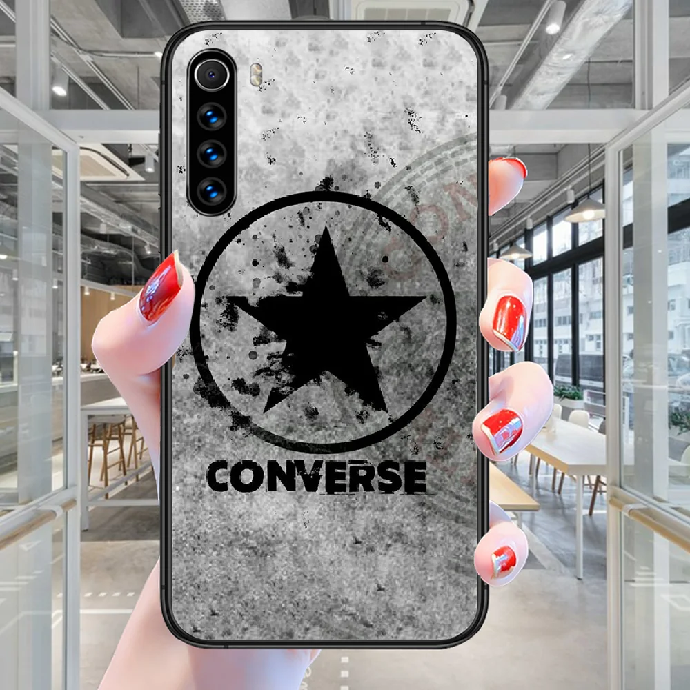 

American Luxury Fashion Brand Phone Case For Xiaomi Redmi Note 7 8 8T 9 9S 4X 7 7A 9A K30 Pro Ultra black Hoesjes Tpu Bumper